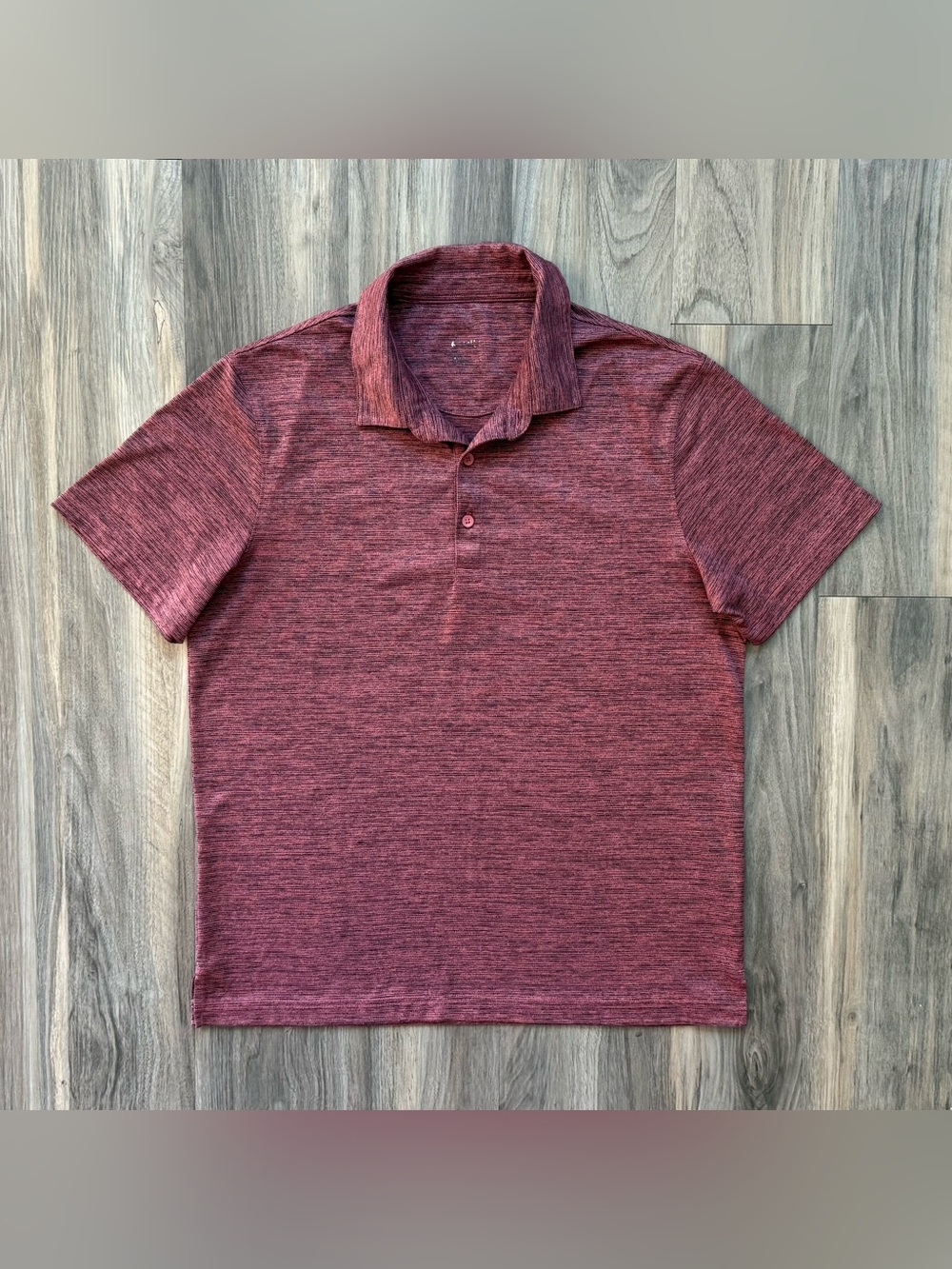 Zella Driver Performance Pique Polo in Maroon Size M